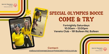 Special Olympics MIE/MN Bocce Come & Try 2026