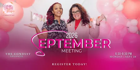 Women on the Rise International, Inc. September Meeting