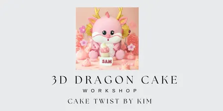 3D Chibi Dragon Cake Workshop