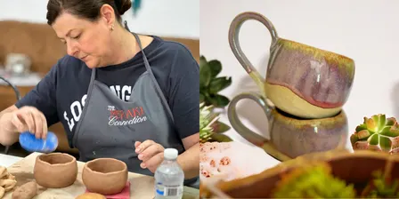 Hand-Built Pottery – Gold Coast | Pair of Cups
