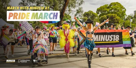 March with Minus18: Midsumma Pride March 2027