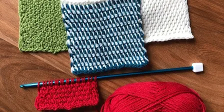 Try Tunisian Crochet!