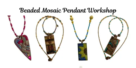 Beaded Mosaic Pendant Workshop