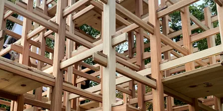 2026 Kids Open Studio Wooden Jungle Gym Construction - Kumundar
