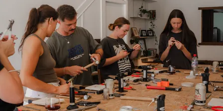 Ring making with Dead Poets Co. | Silver-smithing in Port Kembla