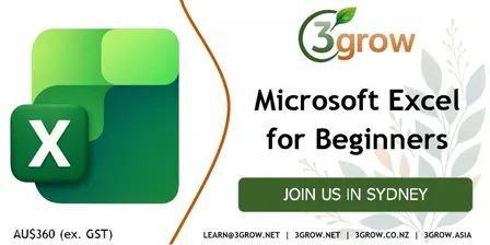 Microsoft Excel for Beginners, 1-Day Course in Sydney