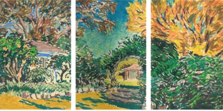 Family Art Workshop at Eryldene - Painting in Pastels with Artist Nick Hollo