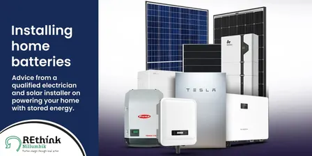 Installing home batteries