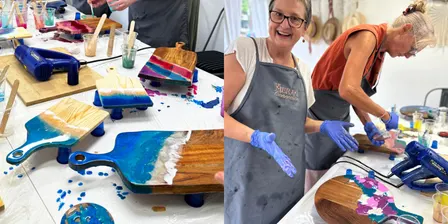 Resin Workshop – Gold Coast | Cheese Board Workshop