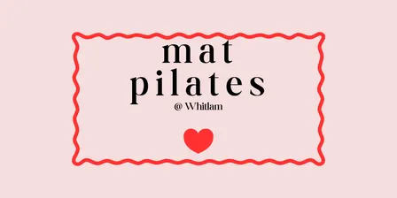 Mat Pilates @ Whitlam 27th September