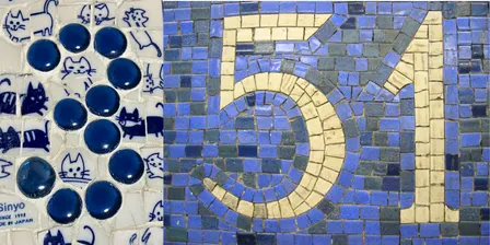 Beginner Mosaics: House Numbers or Wall Art with Heather