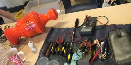 Lamp Repair - Cord Replacement Workshop