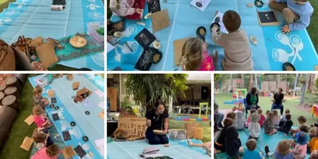 Art Wellbeing and Nature play. Mums and child. Monthly.