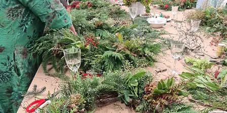 Fresh Xmas Wreath Workshop