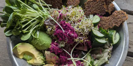 Goodness in a Bowl - Salads and Dips creations - 25/10/26 - the Kula Farm
