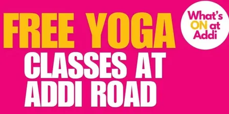 Cancelled : New location: Stirrup Gallery Free yoga with Yen at Addi Road
