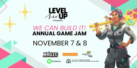 Level Her Up "We Can Build It!" Game Jam 2026