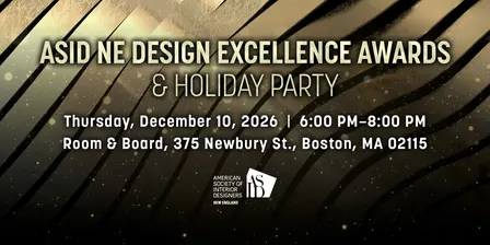 2026 ASID NE Design Excellence Awards
