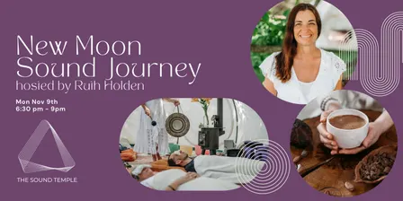 New Moon Sound Bath - Mon 9th Nov