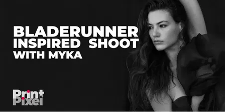 Bladerunner-inspired shoot with Myka