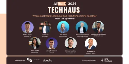 TechHaus Sydney · Nov 2026: Where Australia’s Leading AI & Tech Minds Come Together