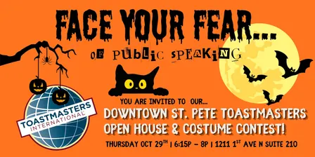 Downtown St. Pete Toastmasters Open House & Costume Contest