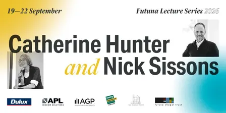 FUTUNA LECTURE SERIES 2026 AUCKLAND - SATURDAY 19TH SEPTEMBER