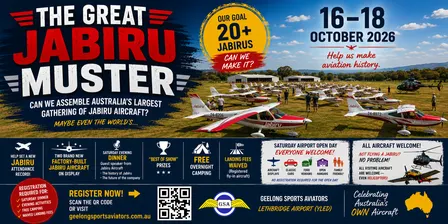 the Great Jabiru Muster