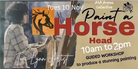 Paint a horse head with Toni-Lynn Avis