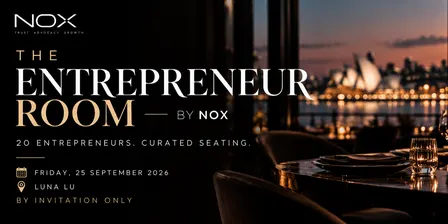 THE ENTREPRENEUR ROOM — BY NOX