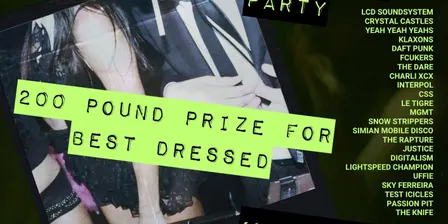 INDIE SLEAZY HALLOWEEN EARLY PARTY [INDIE SLEAZE / BLOGHOUSE / ELECTROCLASH]