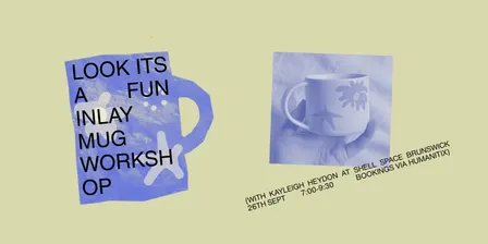A Fun Inlay Mug Workshop (26/9)
