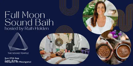 Full Moon Sound Bath - Sunday Sep 27th
