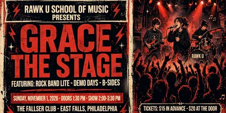 Rawk U Presents: Grace The Stage Fall 2026