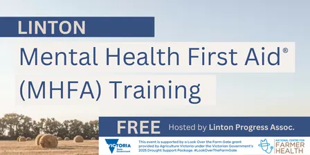 Mental Health First Aid Training - Linton