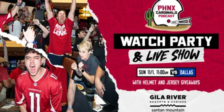 PHNX Cardinals Live Show and Watch Party at Gila River Resorts and Casinos-SanTan Mountain