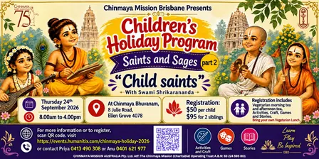 Children's Holiday Day Camp "Saints & Sages" Part 2