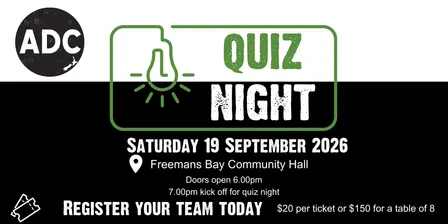 ADC Microfinance: Quiz Night Fundraiser 2026