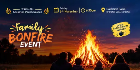 Sproston Parish Council - Family Bonfire Event