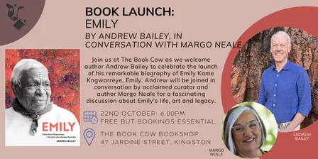 Book Launch:  Emily by Andrew Bailey in conversation with Margo Neale