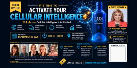 Age Strong with CIA (Cellular Intelligence™ Activation)