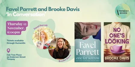 Brooke Davis and Favel Parrett in Conversation