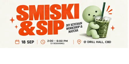 SMISKI & SIP: Smiski Keychain Workshop