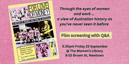 Movie FOR LOVE OR MONEY