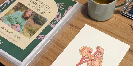 Medicinal Mushroom Art Workshop with Jessie-Anne