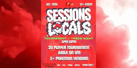 Pokémon Tournament & Trade Night at Sessions By The Bay