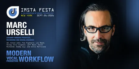 Modern Vocal Production Workflow - New York 2026 at IMSTA FESTA