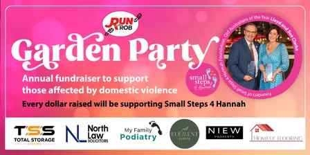 Annual Fundraiser for Domestic Violence support services (Small Steps 4 Hannah)
