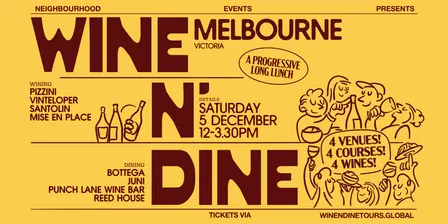 Wine N' Dine | Melbourne (VIC)