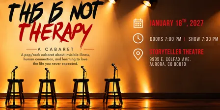 This Is Not Therapy: Fundraising Cabaret